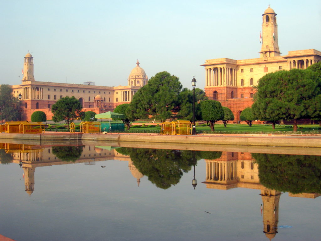 Rashtrapati Bhavan side view